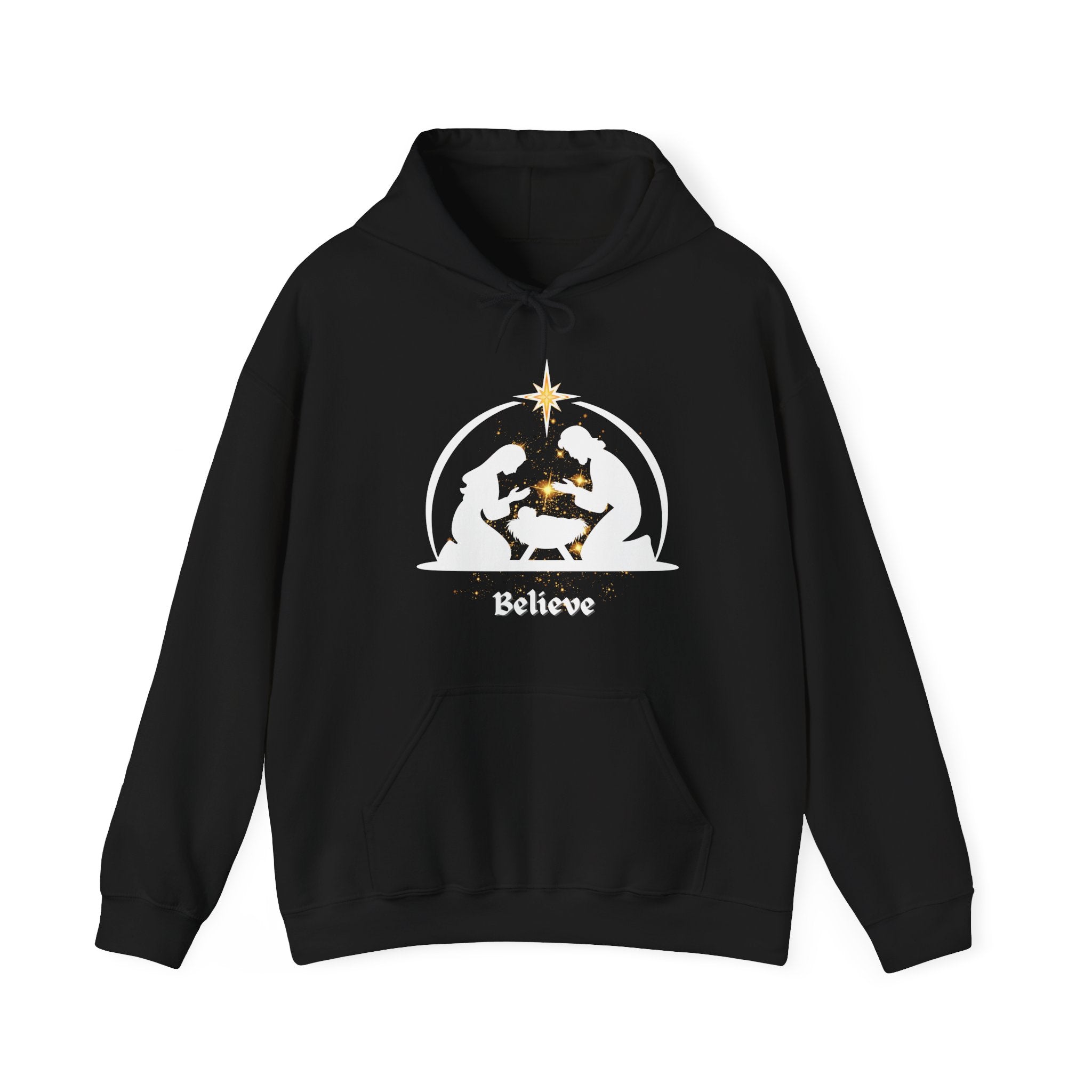 Nativity Scene Christmas Hoodie - Unisex