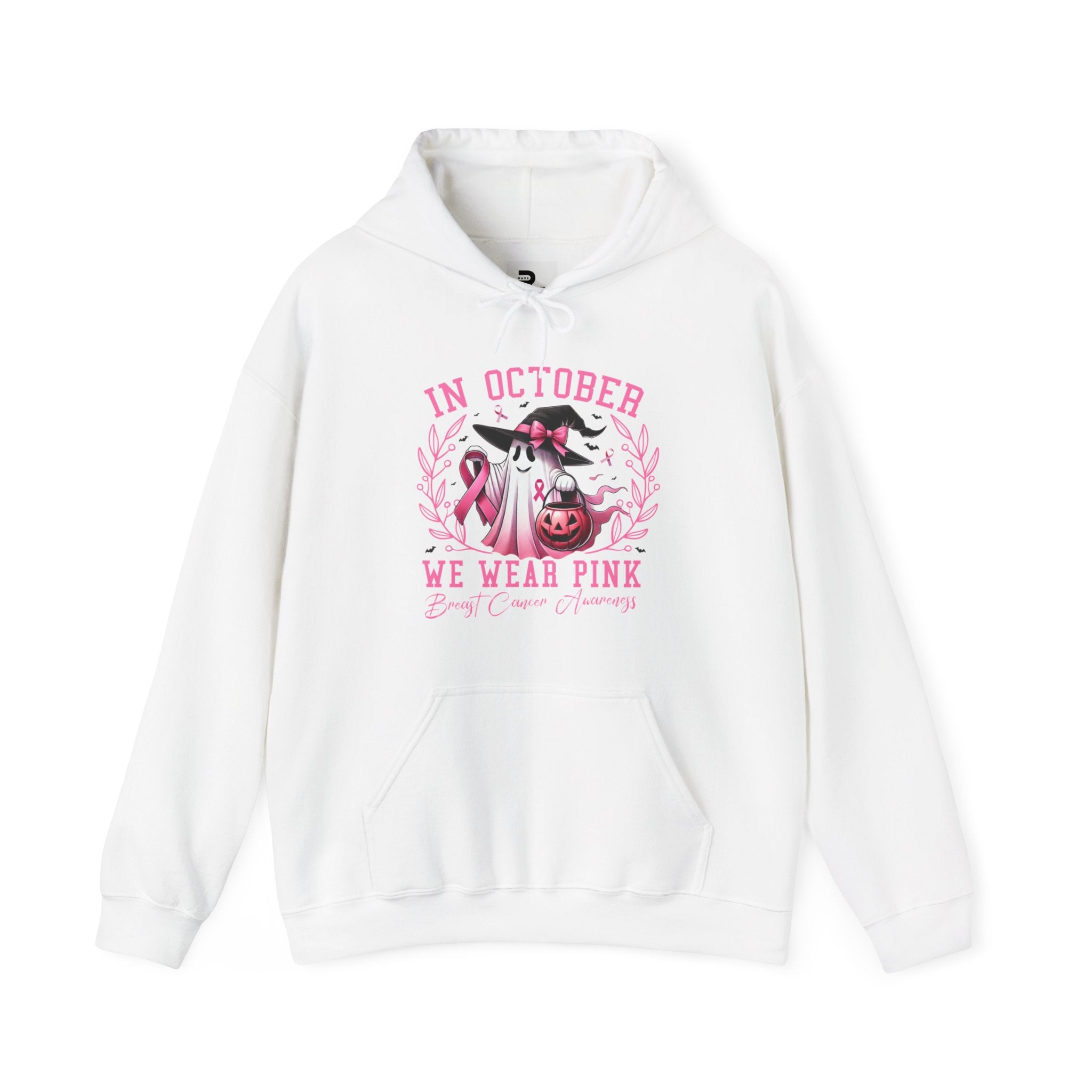Pinker Oktober-Kapuzenpullover 